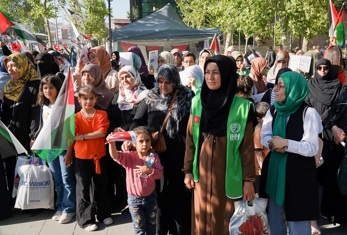 İsrail Adıyaman'da Protesto Edildi