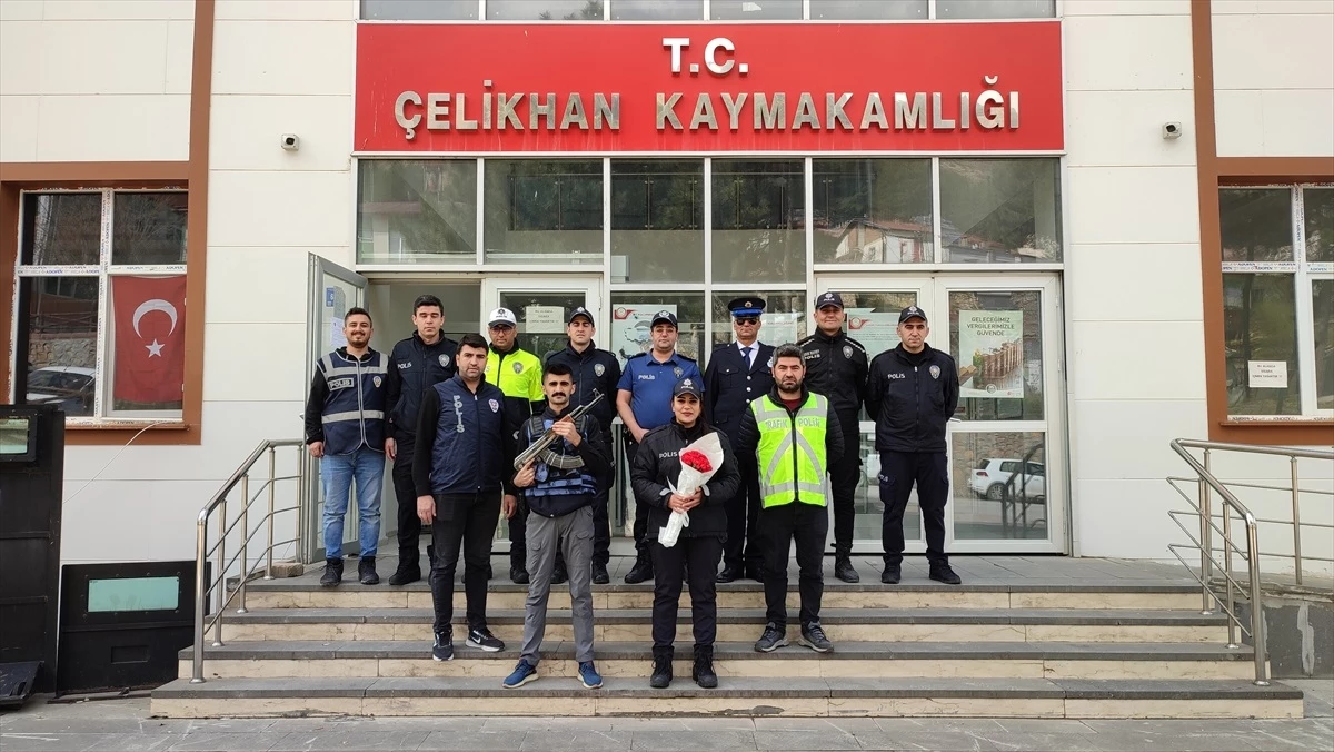 Adıyaman'ın Çelikhan ilçesinde Polis Haftası törenle kutlandı